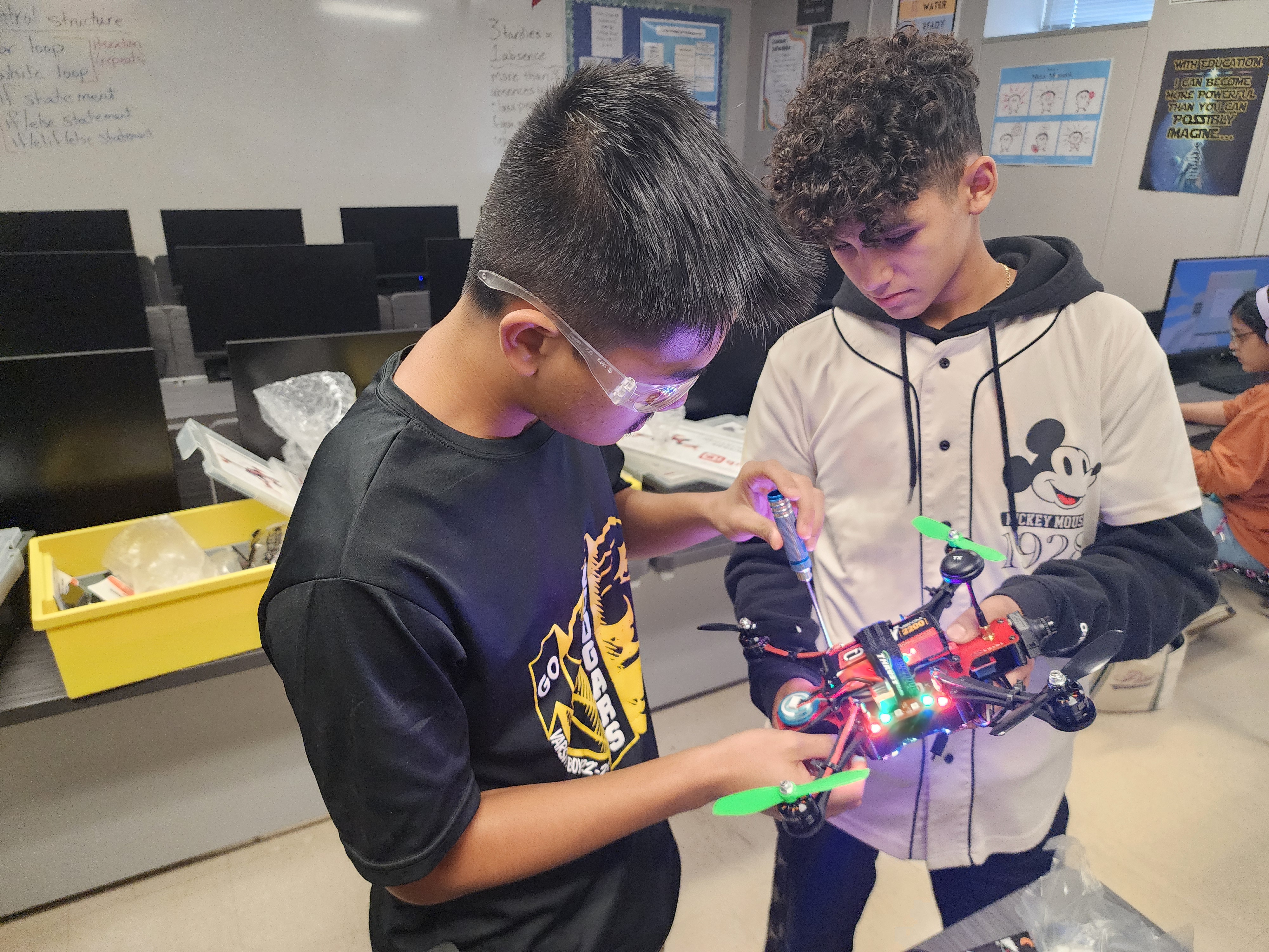 Engineering Club founding and leadership